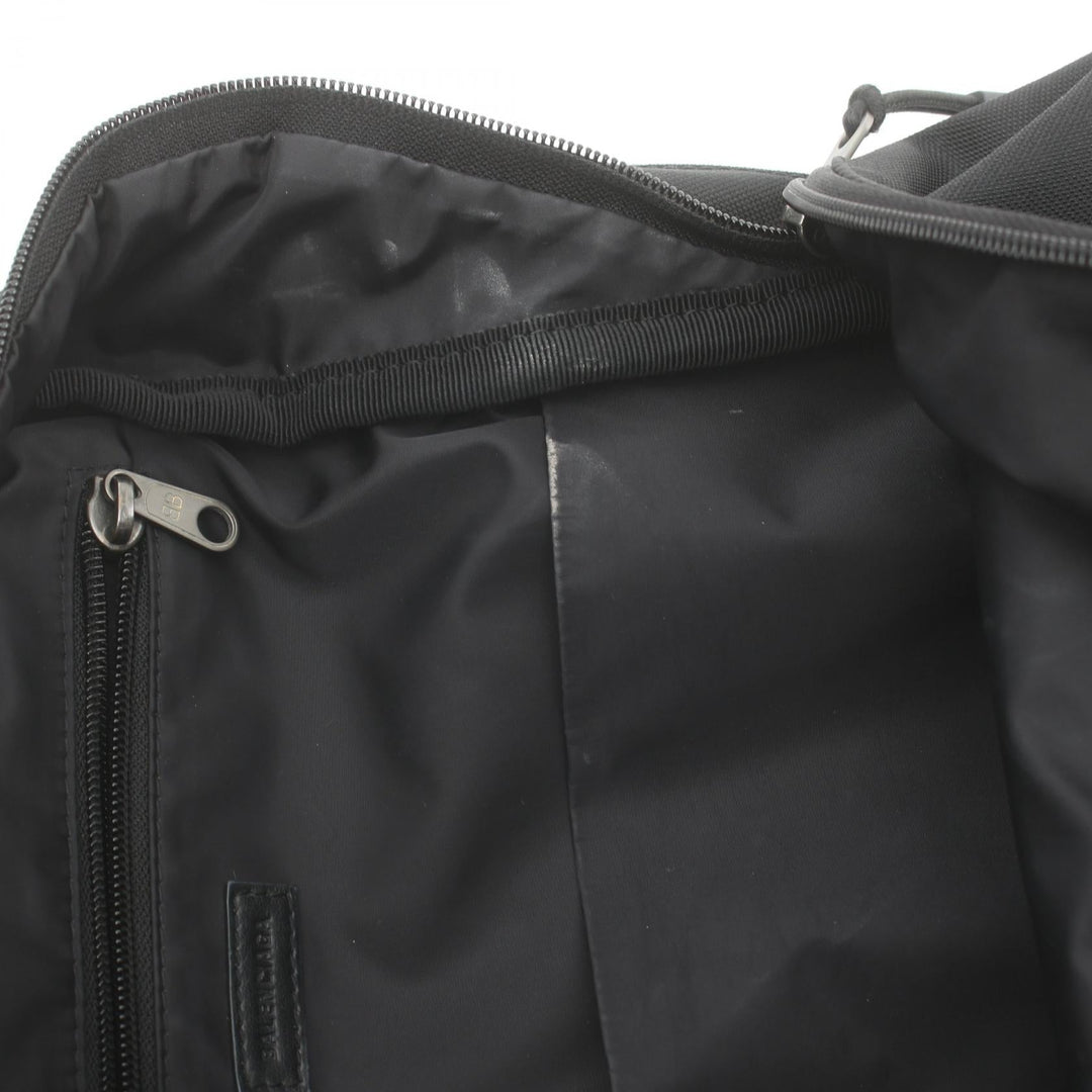 balenciaga Nylon Canvas Backpack Black