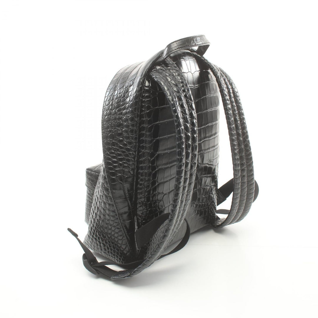 balenciaga Leather Everyday Backpack Black