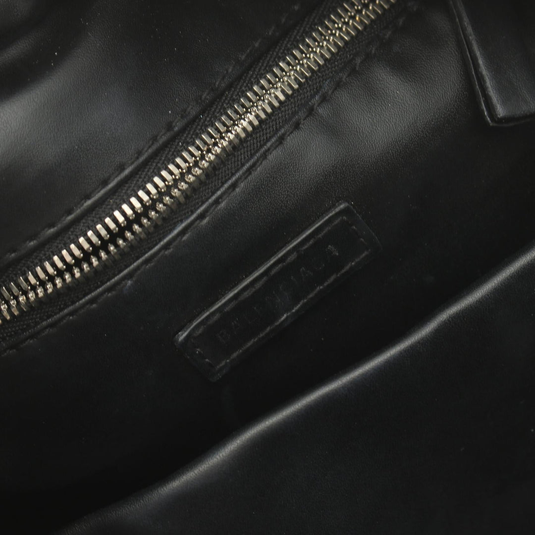 balenciaga Leather Everyday Backpack Black