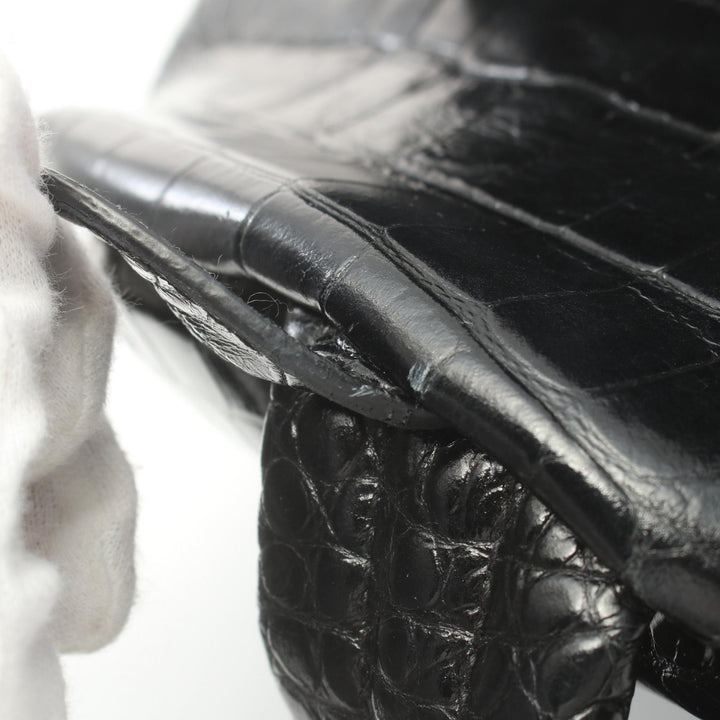 balenciaga Leather Everyday Backpack Black