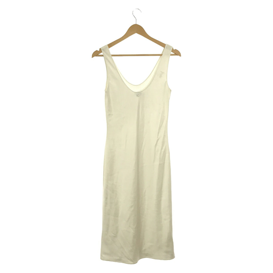 Top Quality Chanel Silk Dress Ivory P74493V65756