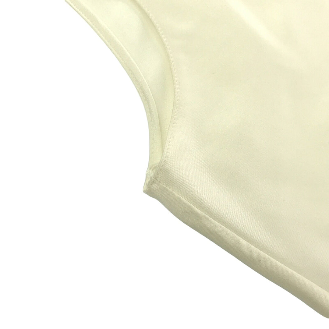 Top Quality Chanel Silk Dress Ivory P74493V65756
