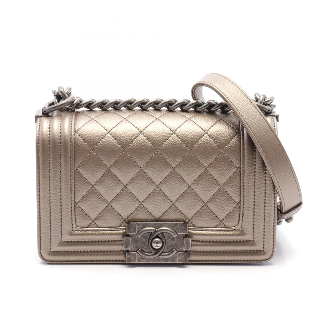 Top Quality Chanel Boy Small Shoulder Bag Leather