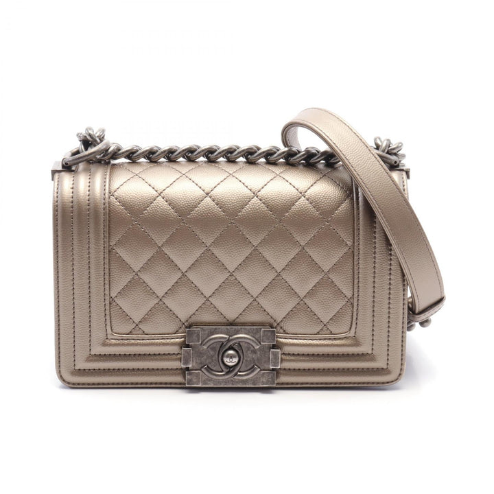 Top Quality Chanel Boy Small Shoulder Bag Leather