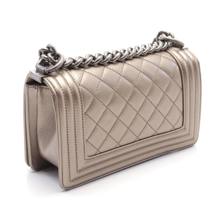 Top Quality Chanel Boy Small Shoulder Bag Leather