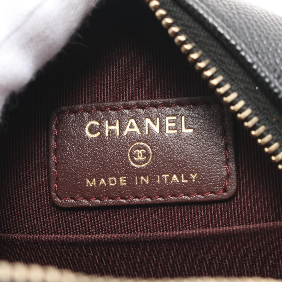 Top Quality Chanel Matelasse Leather Shoulder Bag Black
