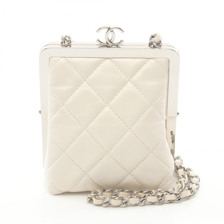 Top Quality Chanel Matelasse Leather Plastic Shoulder Bag AP2496
