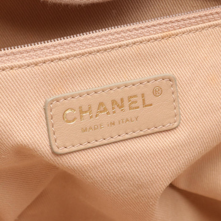 Top Quality Chanel Deauville Canvas Leather Tote Bag A66941