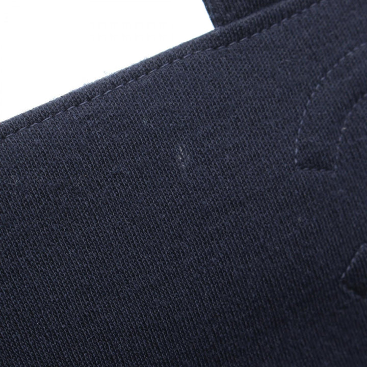 Top Quality Chanel Jersey Shoulder Bag Navy