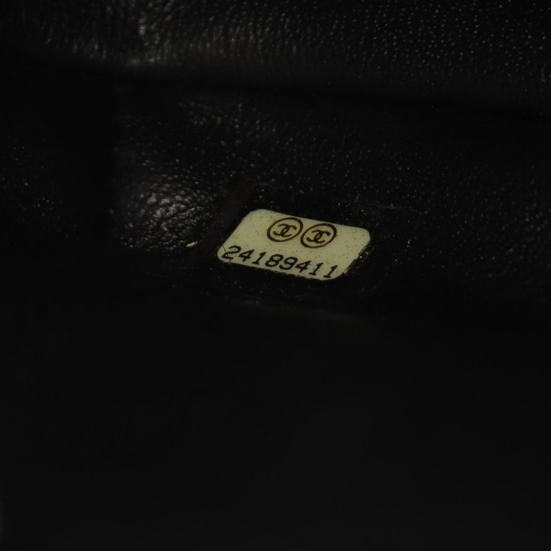 Top Quality Chanel Matelasse Leather Shoulder Bag Black