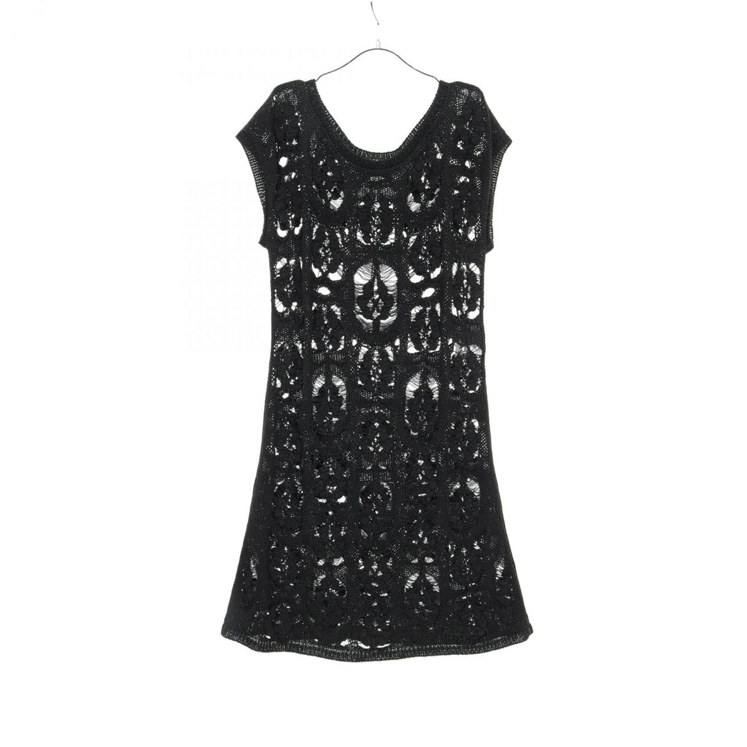 Top Quality Chanel Silk Dress Black P55819K07291