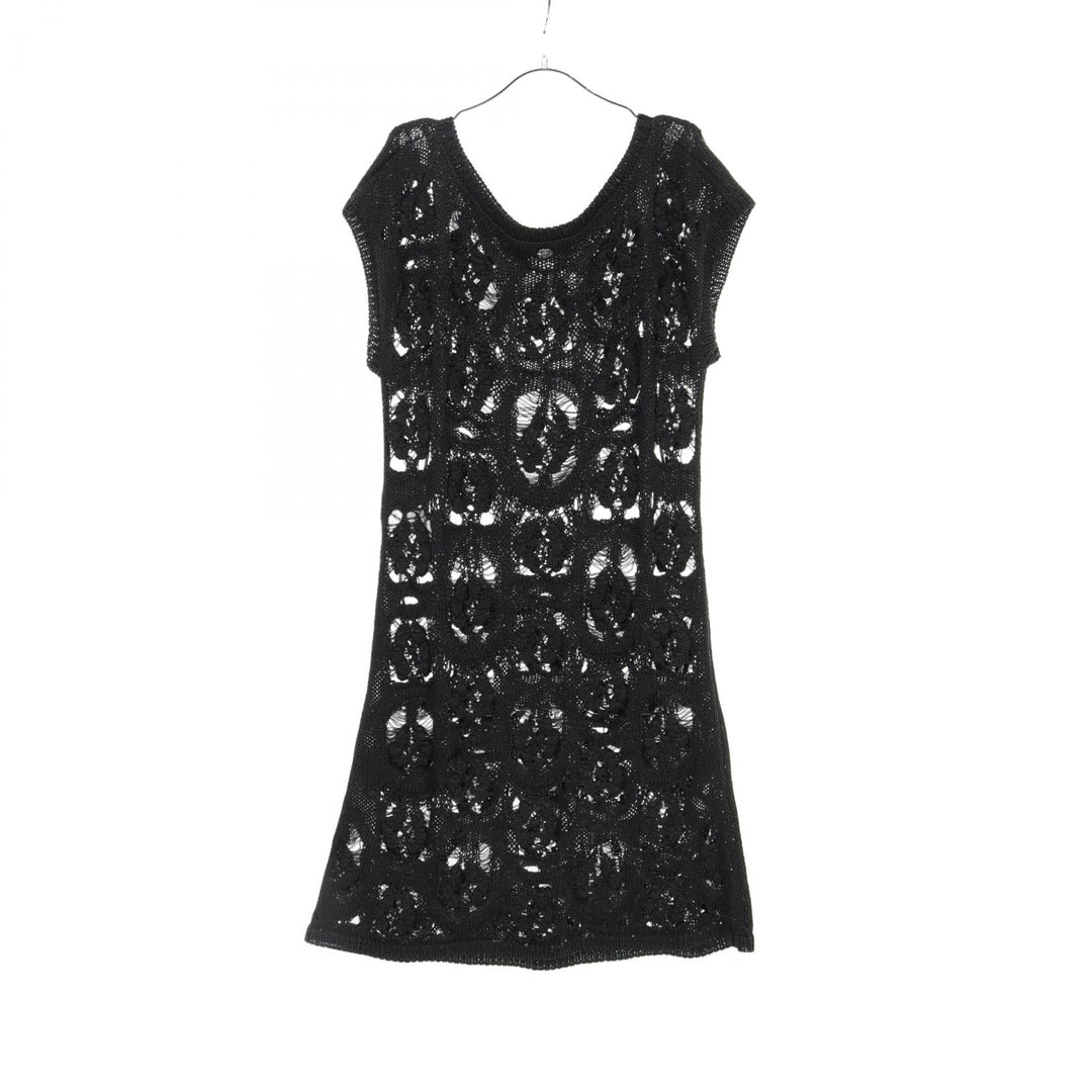 Top Quality Chanel Silk Dress Black P55819K07291