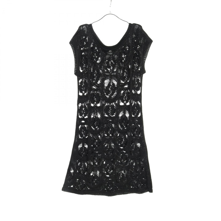 Top Quality Chanel Silk Dress Black P55819K07291