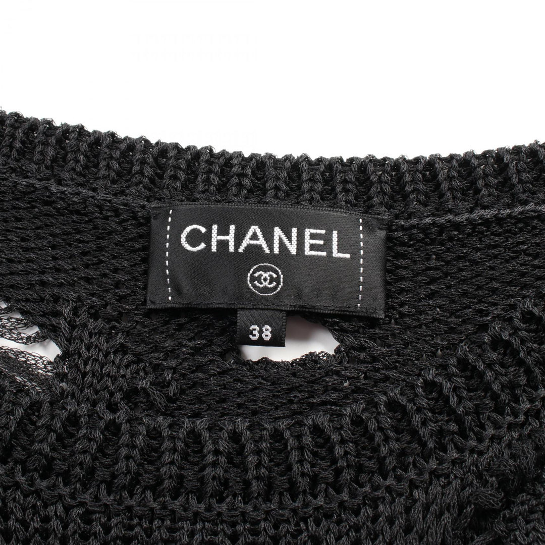 Top Quality Chanel Silk Dress Black P55819K07291