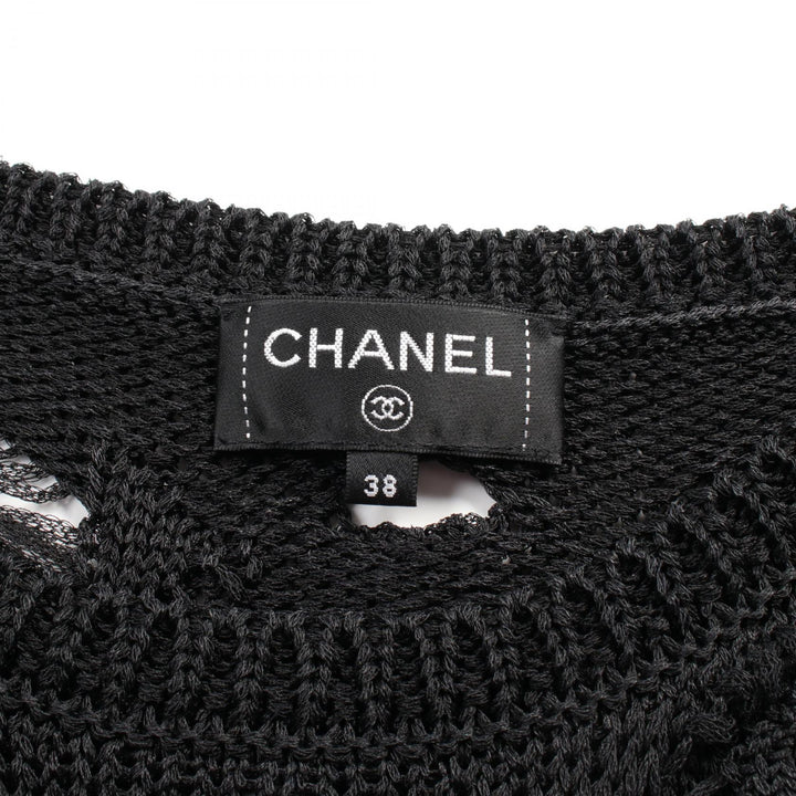 Top Quality Chanel Silk Dress Black P55819K07291