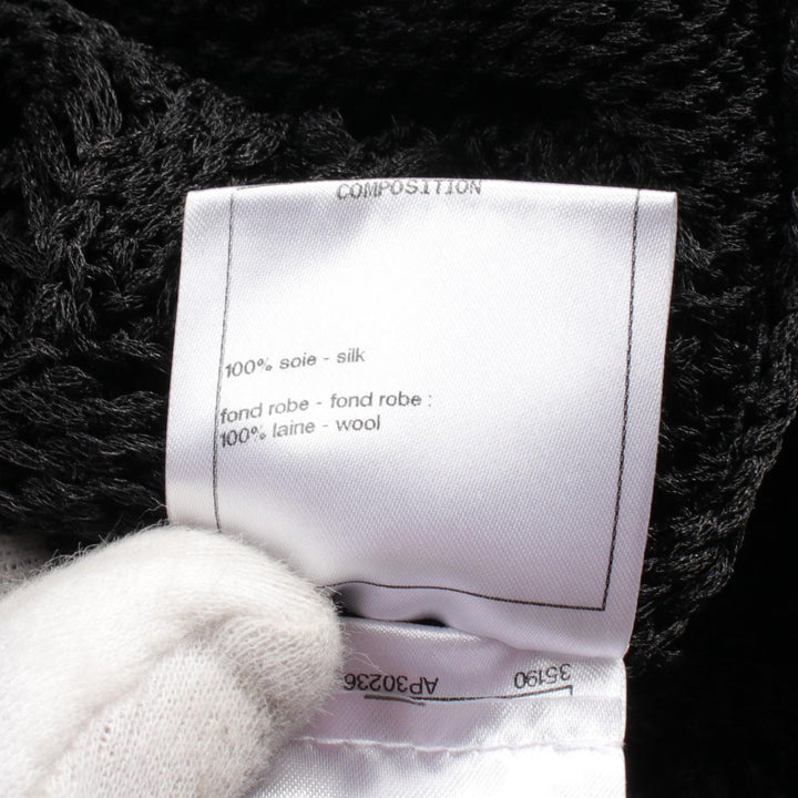 Top Quality Chanel Silk Dress Black P55819K07291