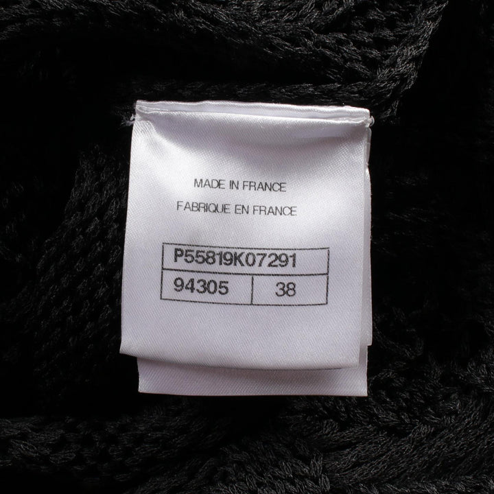 Top Quality Chanel Silk Dress Black P55819K07291