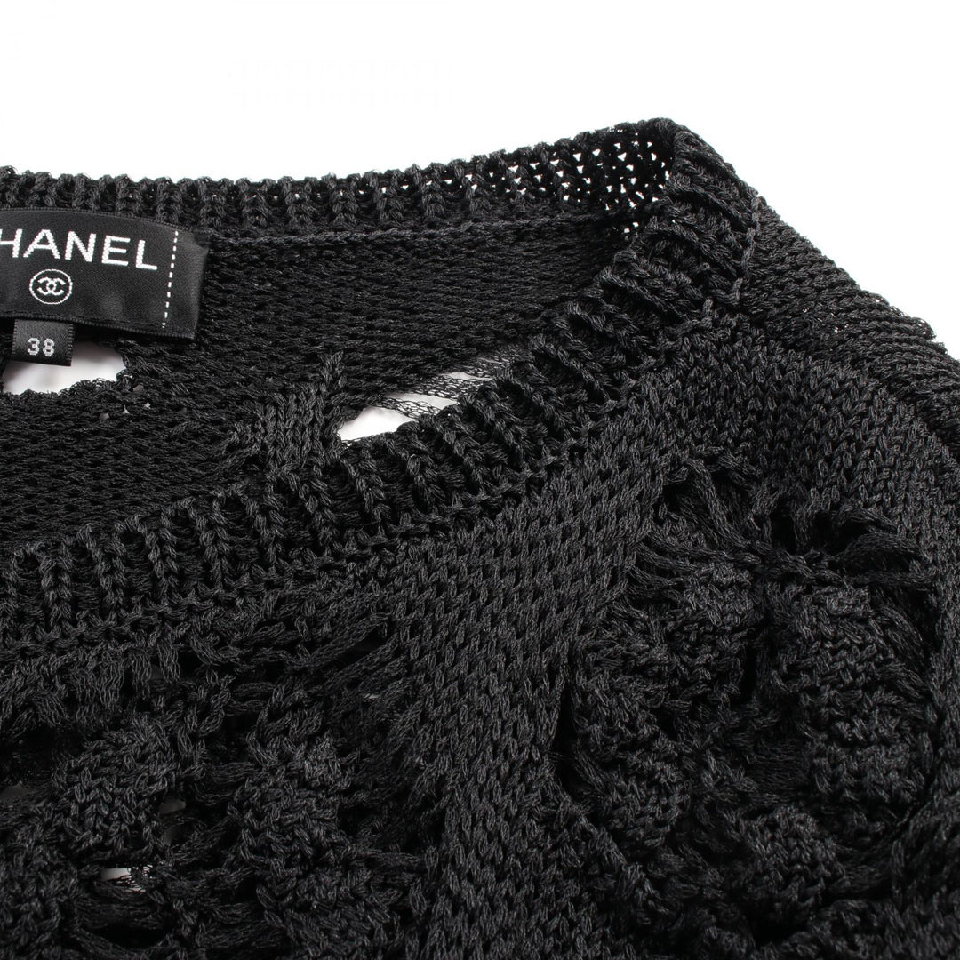 Top Quality Chanel Silk Dress Black P55819K07291