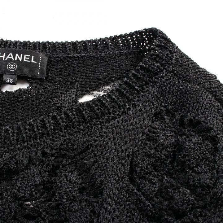Top Quality Chanel Silk Dress Black P55819K07291