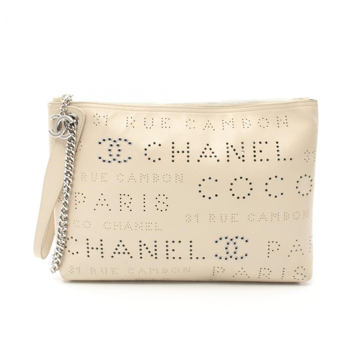 Top Quality Chanel Leather Pouch Clutch