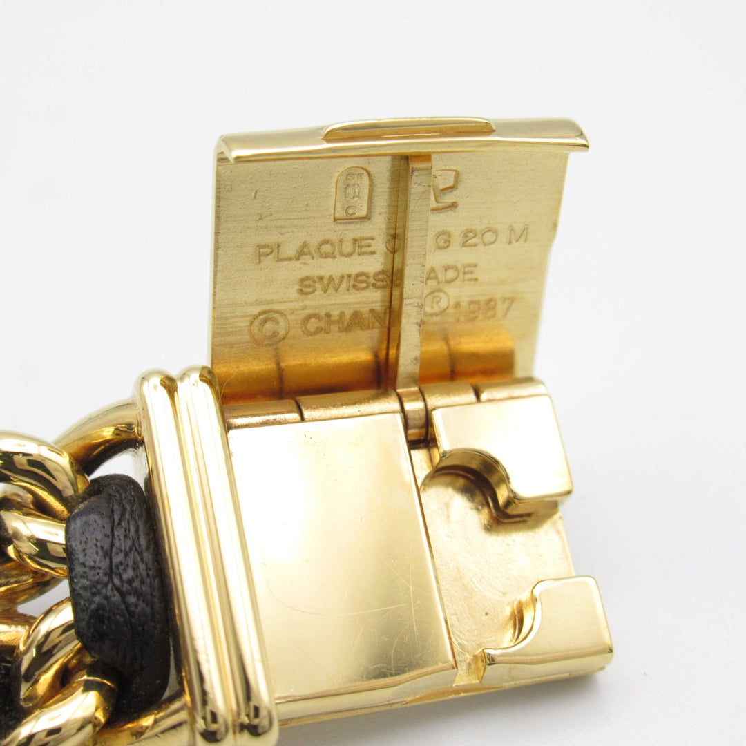 Chanel Premiere LÈççÈáë/ÁöÆÈù©ÊâãÈå∂Áü≥Ëã±Ê©üËäØÈªëËâ≤#16.5cm