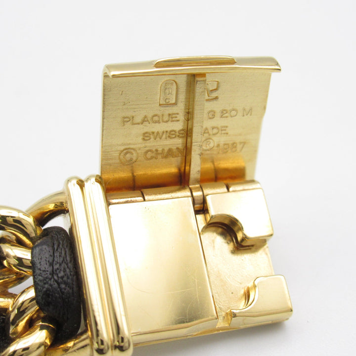 Chanel Premiere LÈççÈáë/ÁöÆÈù©ÊâãÈå∂Áü≥Ëã±Ê©üËäØÈªëËâ≤#16.5cm
