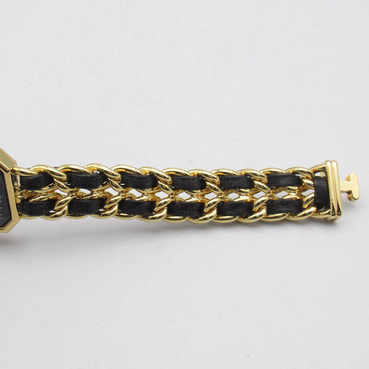 Chanel Premiere LÈççÈáë/ÁöÆÈù©ÊâãÈå∂Áü≥Ëã±Ê©üËäØÈªëËâ≤#16.5cm