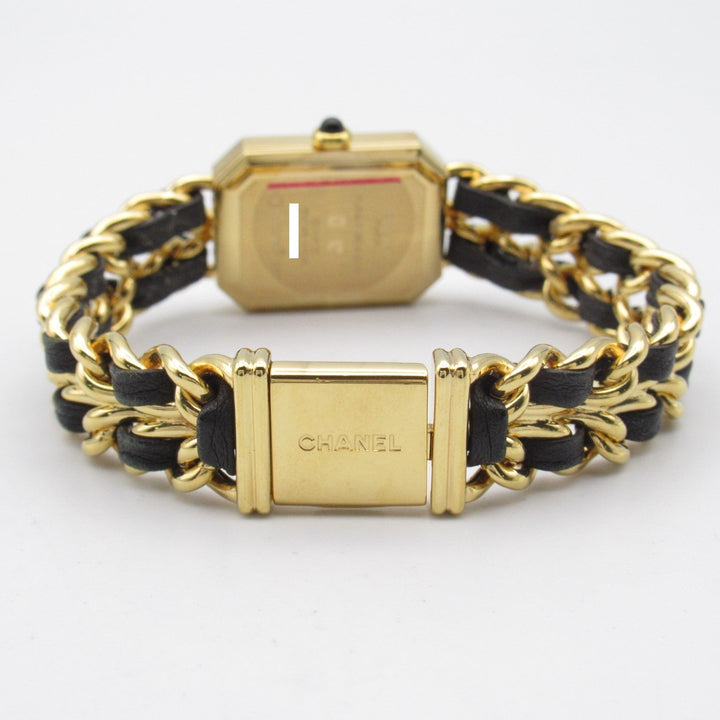 Chanel Premiere LÈççÈáë/ÁöÆÈù©ÊâãÈå∂Áü≥Ëã±Ê©üËäØÈªëËâ≤#16.5cm