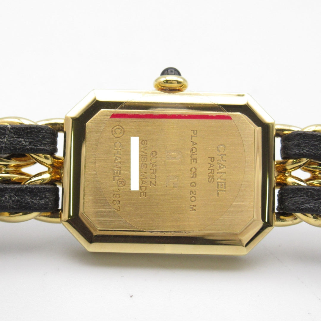 Chanel Premiere LÈççÈáë/ÁöÆÈù©ÊâãÈå∂Áü≥Ëã±Ê©üËäØÈªëËâ≤#16.5cm