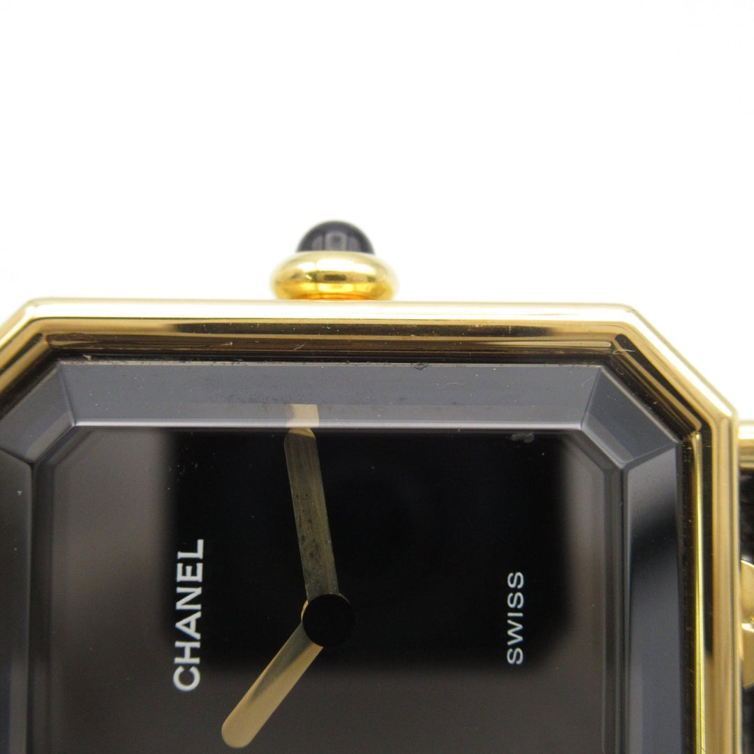 Chanel Premiere LÈççÈáë/ÁöÆÈù©ÊâãÈå∂Áü≥Ëã±Ê©üËäØÈªëËâ≤#16.5cm