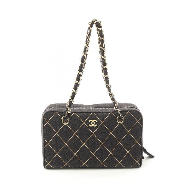Top Quality Chanel Wool Wild Stitch Tote Bag