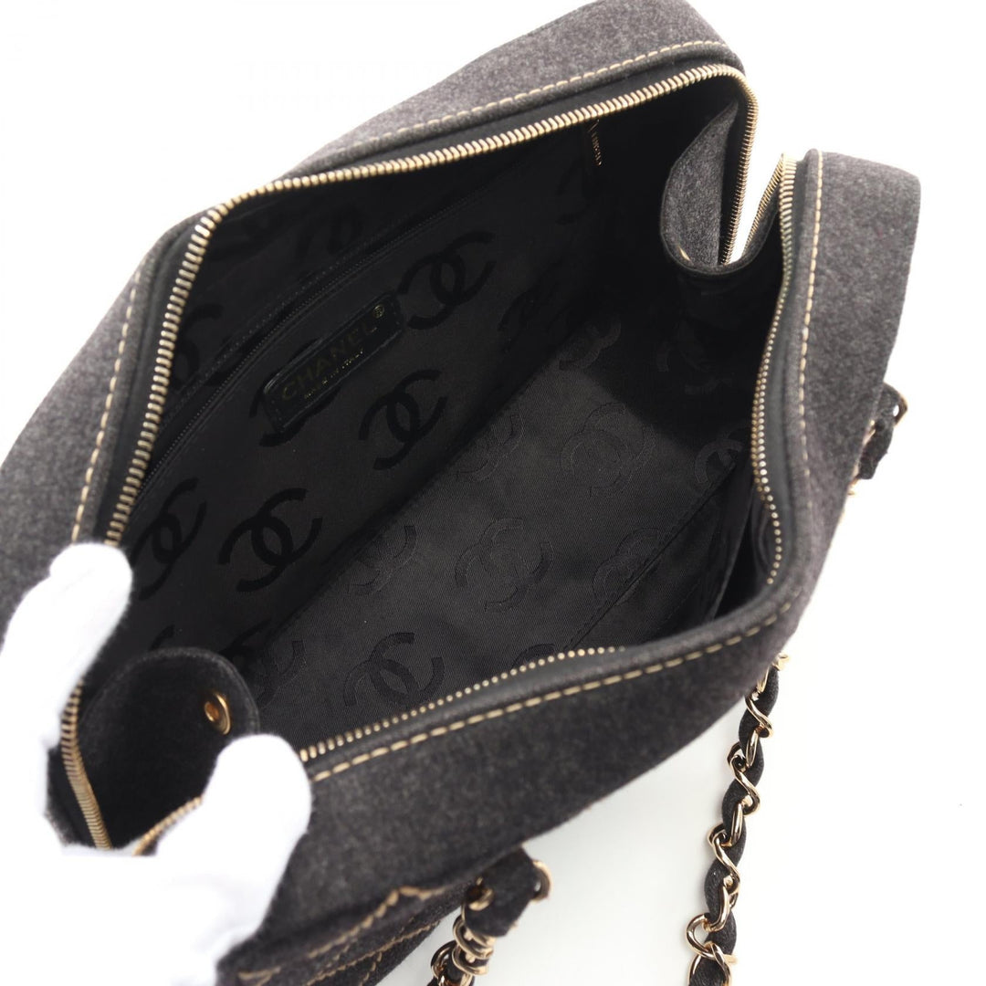 Top Quality Chanel Wool Wild Stitch Tote Bag
