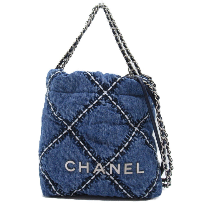 Top Quality Chanel Denim Mini Chain Shoulder Bag AS3980