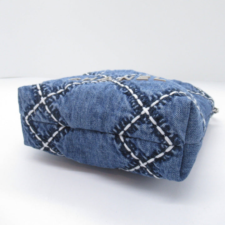 Top Quality Chanel Denim Mini Chain Shoulder Bag AS3980