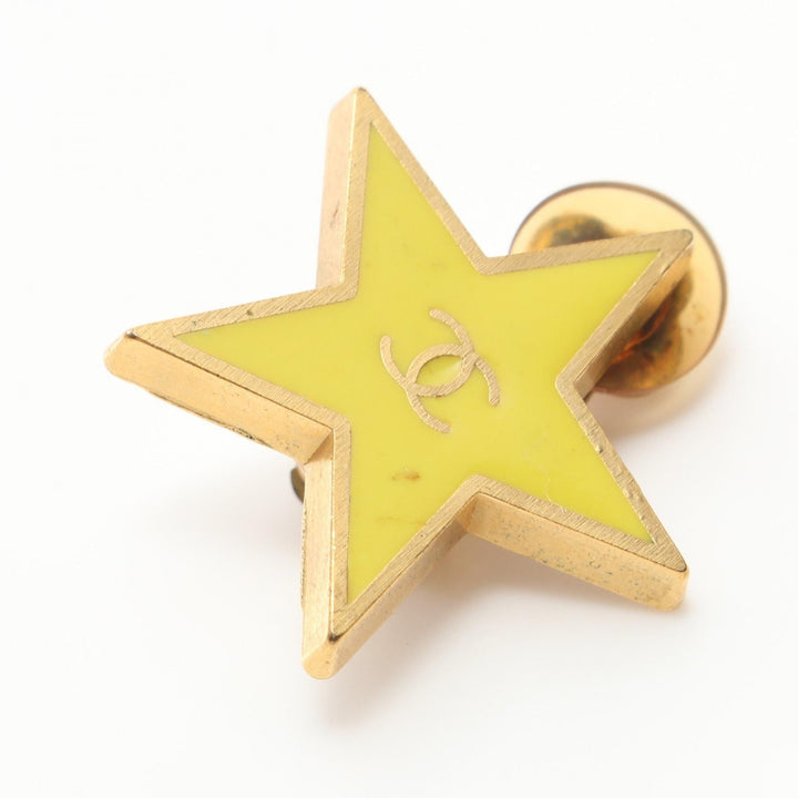 Top Quality Chanel Coco Mark Star Earrings Gold