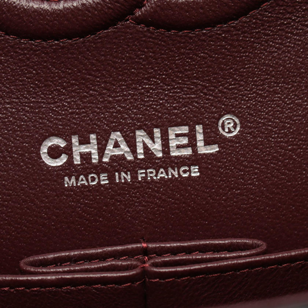 Top Quality Chanel Lambskin Matelasse W Flap Shoulder Bag A01112