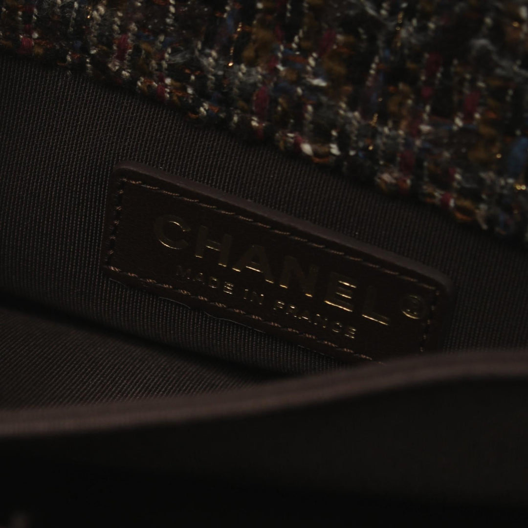 Top Quality Chanel Fabric Top Handle Shoulder Bag
