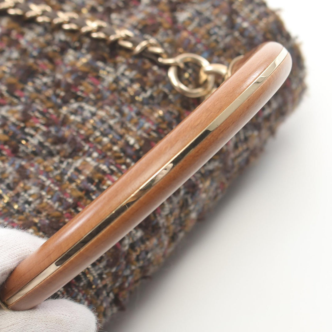 Top Quality Chanel Fabric Top Handle Shoulder Bag
