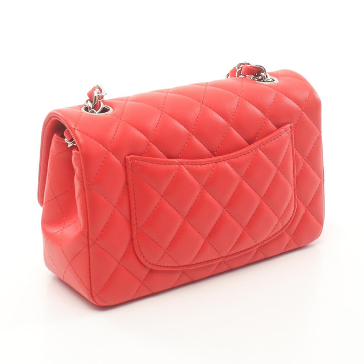 Top Quality Chanel Mini Matelasse 20 Shoulder Bag Red Lambskin