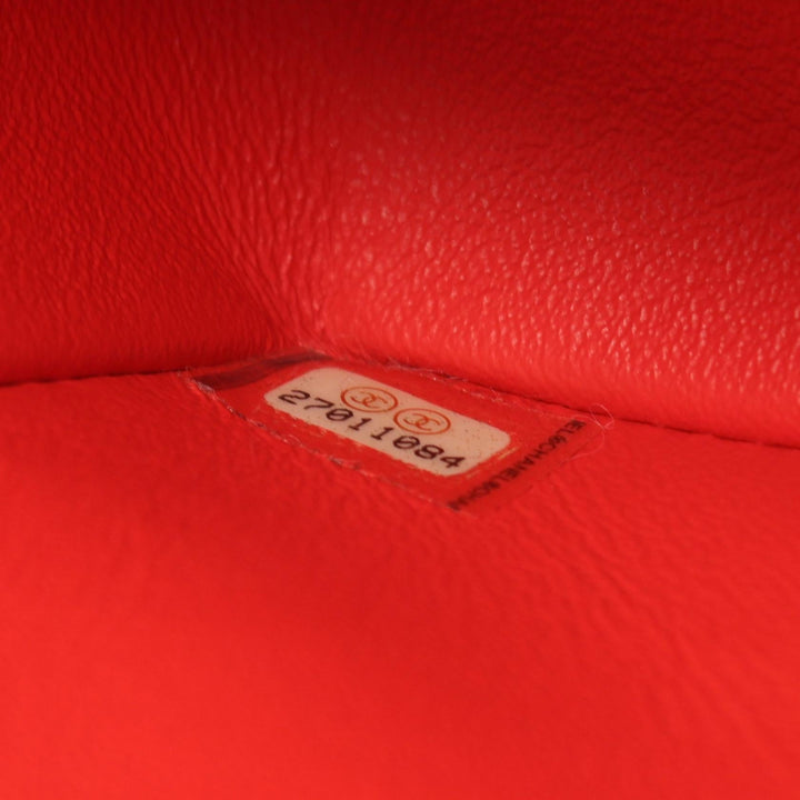 Top Quality Chanel Mini Matelasse 20 Shoulder Bag Red Lambskin