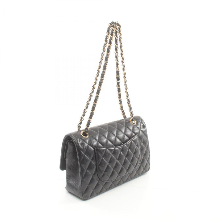 Top Quality Chanel Matelasse W Flap Shoulder Bag Leather