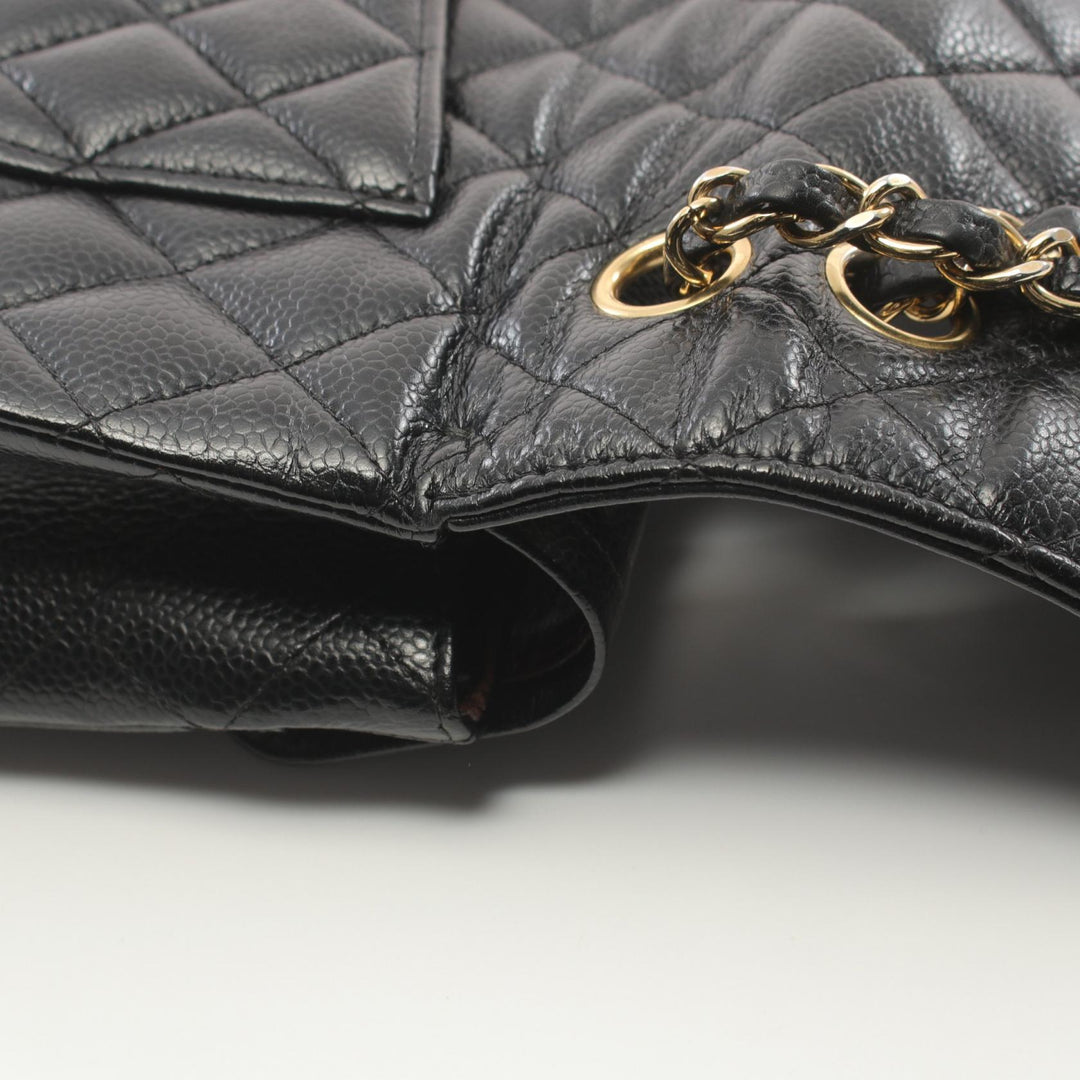 Top Quality Chanel Matelasse W Flap Shoulder Bag Leather