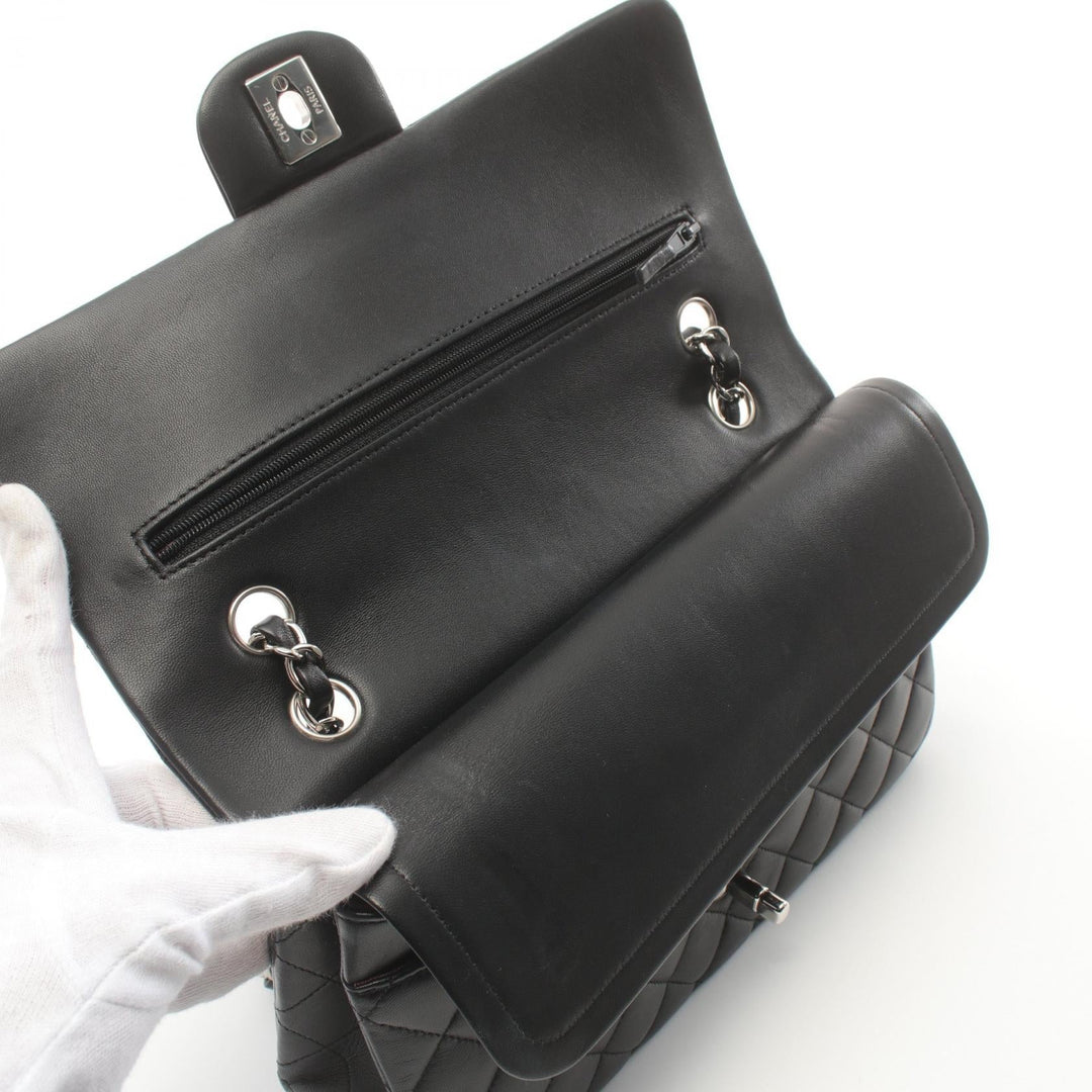Top Quality Chanel Lambskin Matelasse W Flap Shoulder Bag