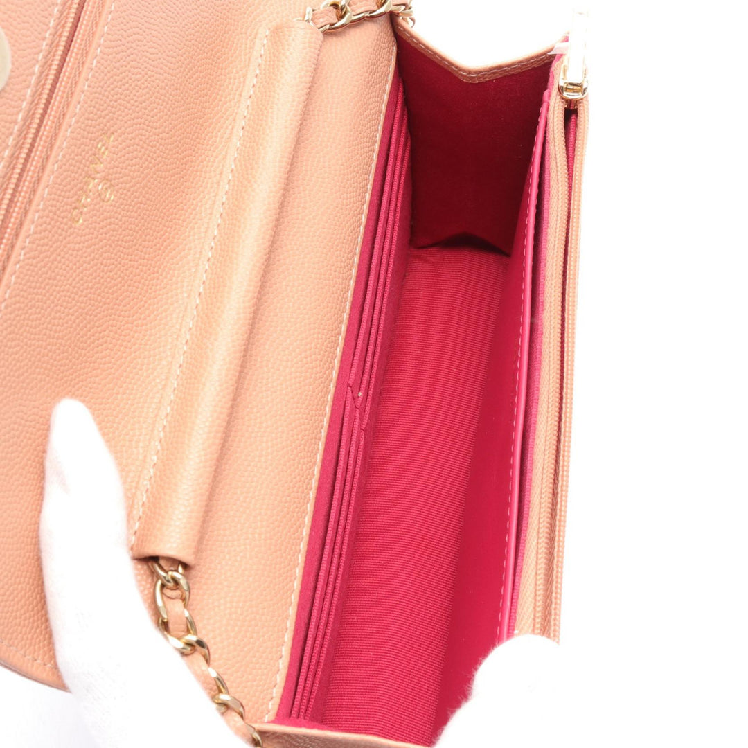 Top Quality Chanel Matelasse Leather Shoulder Bag Pink