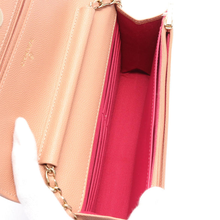 Top Quality Chanel Matelasse Leather Shoulder Bag Pink