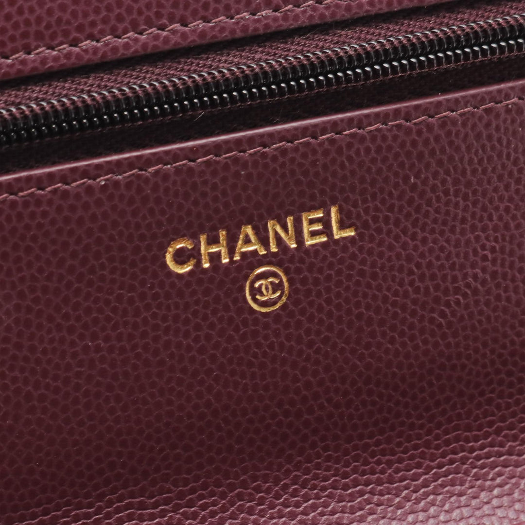 Top Quality Chanel Matelasse Leather Shoulder Bag Bordeaux