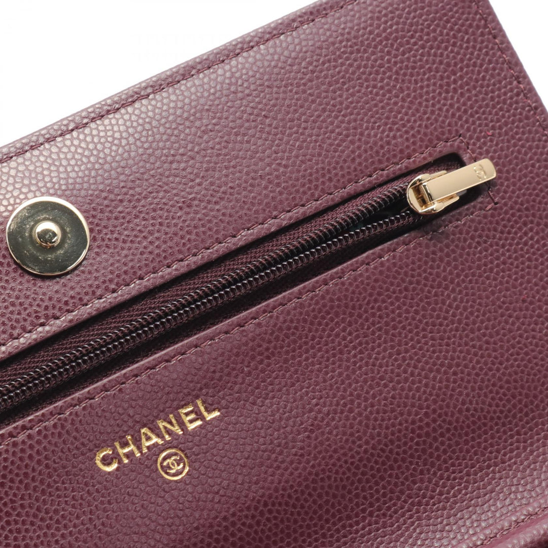 Top Quality Chanel Matelasse Leather Shoulder Bag Bordeaux