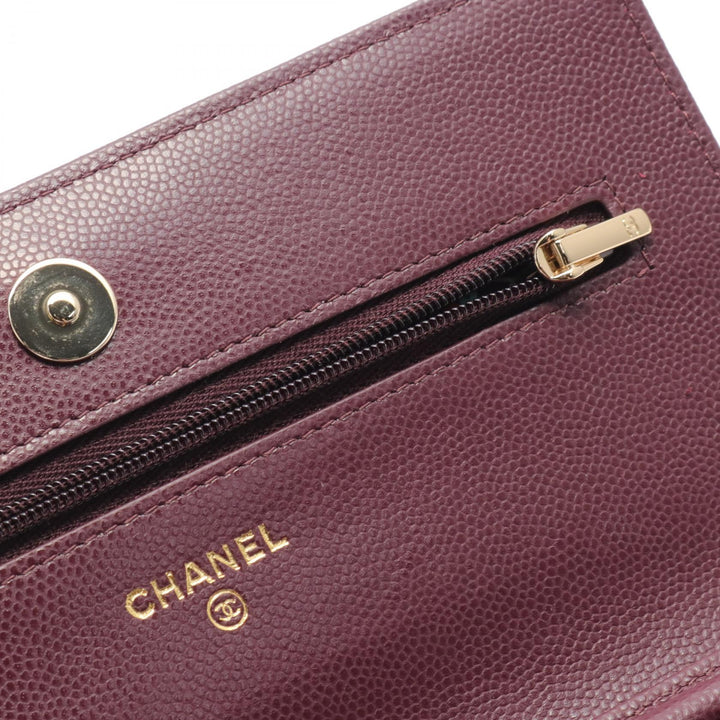 Top Quality Chanel Matelasse Leather Shoulder Bag Bordeaux