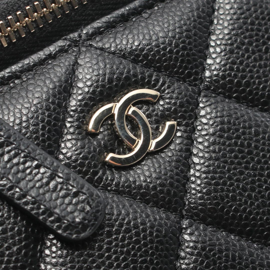 Top Quality Chanel Matelasse Small Vanity Shoulder Bag Black