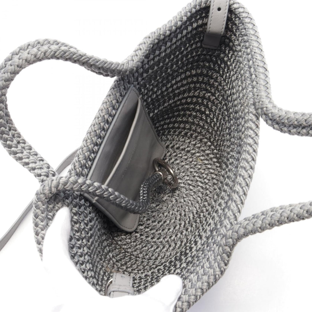 Top Quality Balenciaga Ibiza Small Basket Handbag Nylon Leather